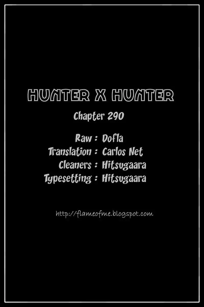 Hunter x Hunter Chapter 290 19